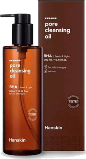 Hanskin Pore Cleansing Oil BHA 300 ml Ansiktsrens
