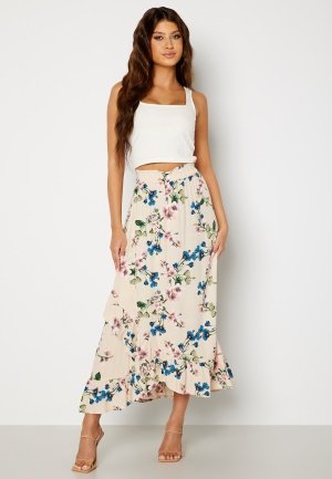Object Collectors Item Paree HW Maxi Skirt Sandshell AOP: Flowe 36