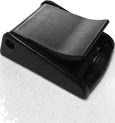 BÅNDLÅS PLAST 30 MM SVART