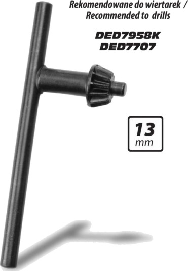 Dedra Nøkkel Til Borechuck 13 Mm