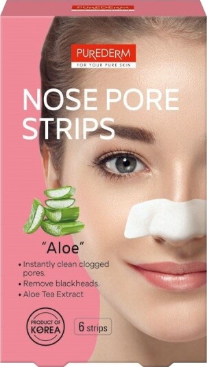 Purederm Nose Pore Strips "Aloe" Purederm Nose Pore Strips "Aloe"