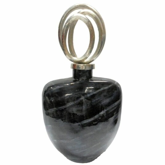 Dkd Home Decor Vase Dkd Home Decor 28 X 14 X 48 Cm Krystall Sølv Svart Aluminium Moderne