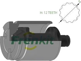 Stempel, bremsecaliper FRENKIT K435201S