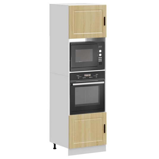 Ovnskap 2 stk Porto sonoma eik konstruert tre 8721158506627