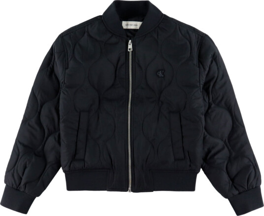 Calvin Klein Polstret Jakke Quiltet Svart Calvin Klein 8 år (128) Dunjakke