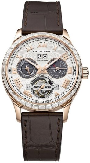 Chopard Herreklokke 171940 5001 L.U.C Hvit/Lær Ø43 mm
