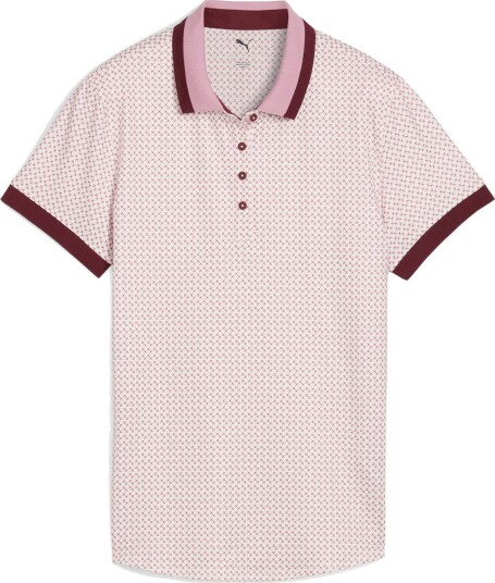 Puma W Cloudspun Micro Spark Ss Golf pologenser dame Poised Pink Small