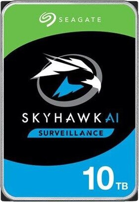 Seagate SkyHawk AI 10TB Intern Harddisk 3.5" 7200 RPM SATA-600