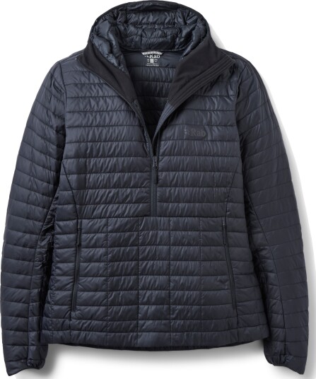 RAB Microlighter Pullover Hoody Dame Black 14