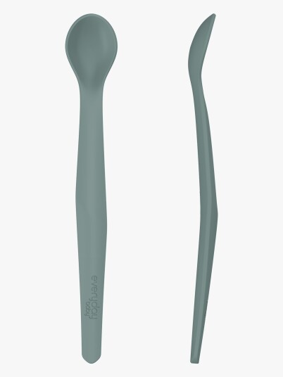 everyday ® baby silikonskje 2 stk, harmony green