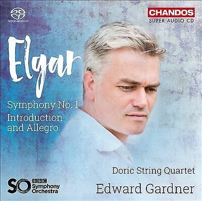 MediaTronixs Edward Elgar : Elgar: Symphony No. 1/Introduction and Allegro CD (2017) Pre-Owned
