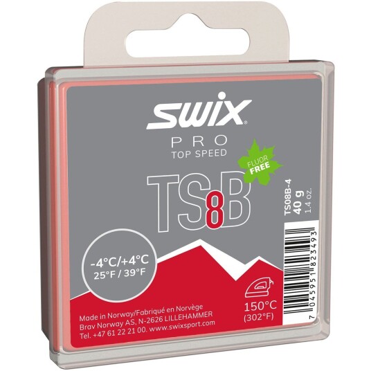 Swix TS8 Black -4°C/+4°C 40g Swix TS8 Black -4°C/+4°C 40g