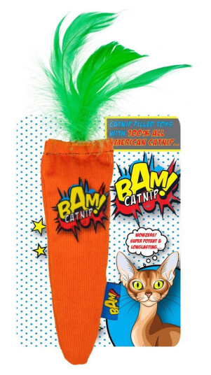 Bam! Toy With Catnip 16 cm Carrot (503319005942) Bam! Toy With Catnip 16 cm Carrot (503319005942)