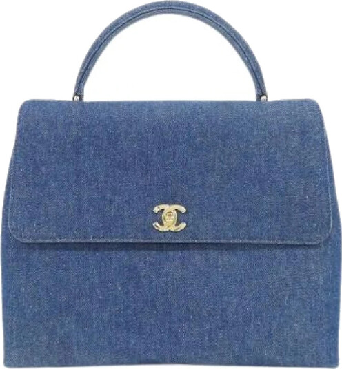 Chanel Vintage Dame Blå
