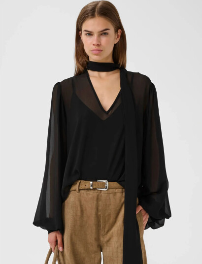 Gestuz Gzzurina Blouse Black 36 Gestuz Gzzurina Blouse Black 36