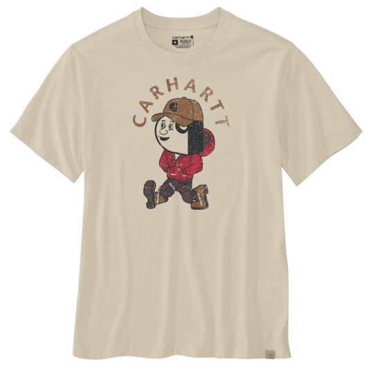 Carhartt Lightweight Jac Graphic T skjorte beige Klær