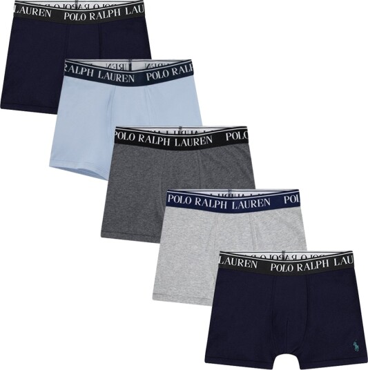 Polo Ralph Lauren Boxershorts 5 pack Kontor Blue Polo Ralph Lauren Acc 11 13 år (146 158) Boxershorts Blå Grå Polo Ralph Lauren Boxershorts 5 pack Kontor Blue Polo Ralph Lauren Acc 11 13 år (146 158) Boxershorts Blå Grå