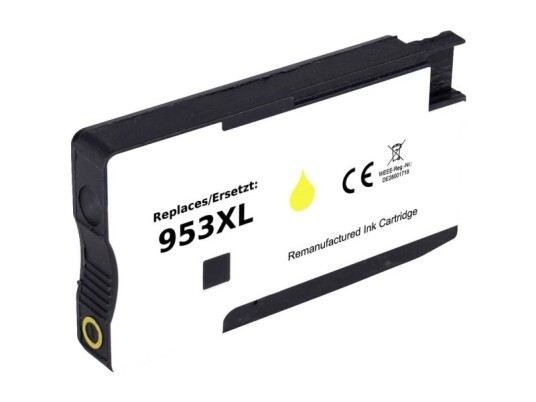 Renkforce Blæk Erstatter Hp 953 Xl (F6u18ae) Kompatibel Gul Rf-5655880