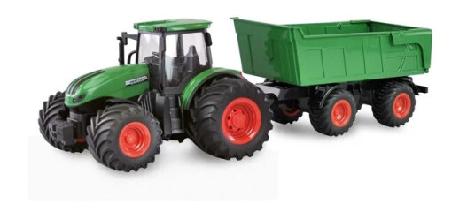 Amewi RC Tractor with Tipping Trailer 1:24 RTR Green Amewi RC Tractor with Tipping Trailer 1:24 RTR Green