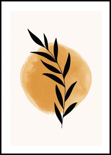 Sunrise Branch Plakat Plakat / 21x30cm