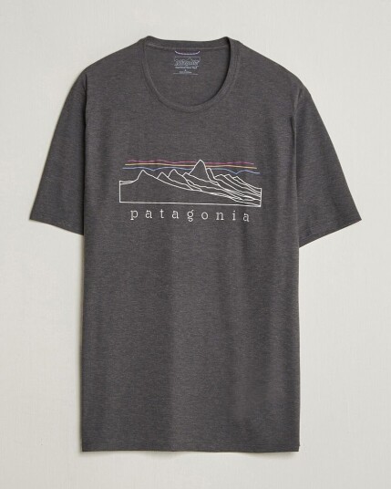 Patagonia Cap Cool Trail T Shirt Ink Black