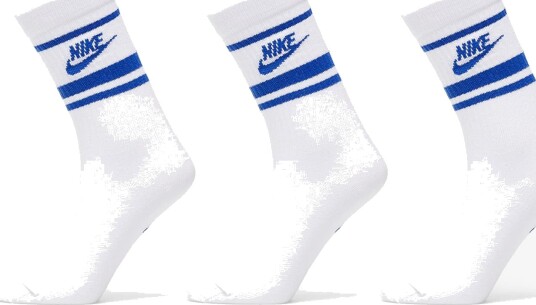 Nike Sportswear Everyday Essential, sokker, unisex L/42-46 White/game Royal/gam