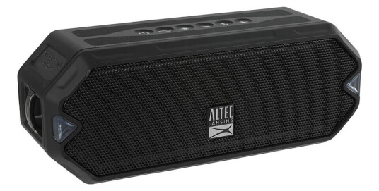 Altec Lansing HydraJolt Bærbar Vanntett Høyttaler med RGB-lys Svart