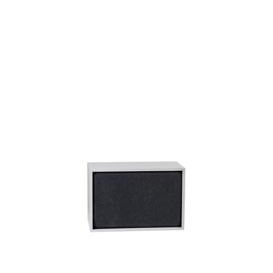 Muuto Stacked Akustikkpanel Stor Sort Melert Muuto Stacked Akustikkpanel Stor Sort Melert