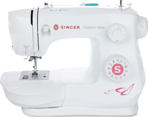 Singer Fashion Mate 3333 Automatisk Symaskin Hvit med 4 Steg og Variabel Jekk
