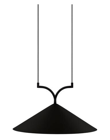 Globen Lighting Curve 50 Taklampe Sort