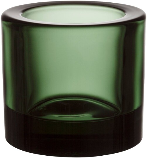 Iittala Kivi 60 mm lyslykt Furugrønn Glass