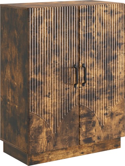 Serviesskap Røkt Eik 66 x 34,5 x 87 cm Konstruert tre Serviesskap Røkt Eik 66 x 34,5 x 87 cm Konstruert tre