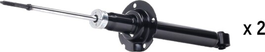 RIDEX 854S20451 Støtdemper