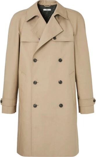 Fendi Herre Frakker Beige L,