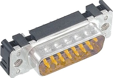 Harting 09 65 361 7713 D-Sub 25-Pin M Sort Metallisk Polybutylentereftalat Pbt Stål Termoplast Kobberlegering 10 Mo 1000 V