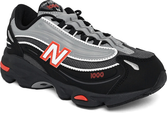 New Balance New Balance 1000 Kids Bungee Lace   Black   28