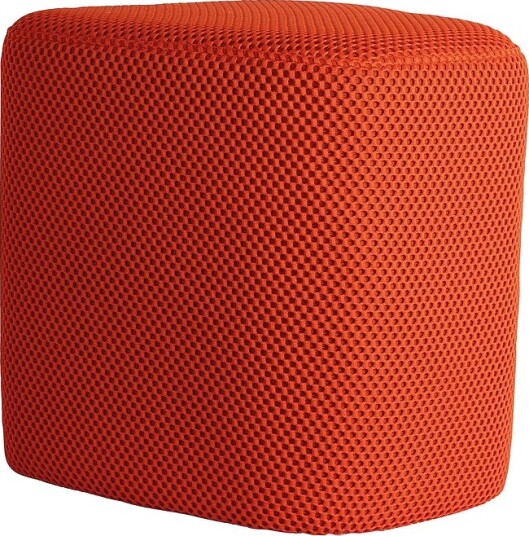 Leitmotiv Puff Retro Mesh Orange Leitmotiv Puff Retro Mesh Orange