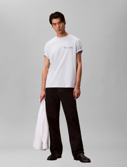 Calvin Klein Jeans 20S March Graphic Seasonal Fashi White XXL