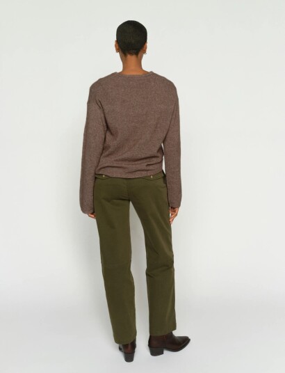 MOS MOSH Mmaymen Len Pant Khaki green 31 Short MOS MOSH Mmaymen Len Pant Khaki green 31 Short