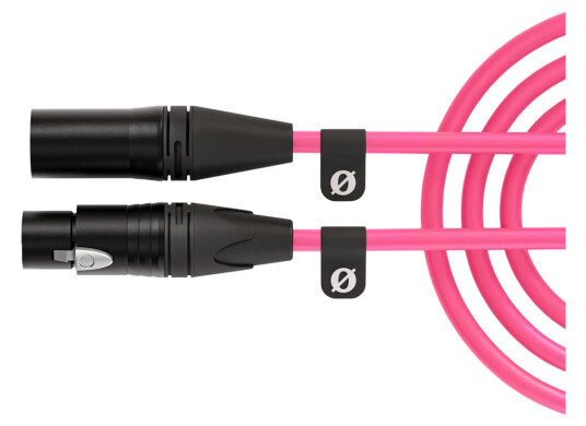 Røde Premium 3m XLR-kabel Rosa for mikrofoner