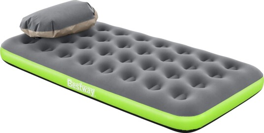Bestway Luftmadras Grå og grønn 188 x 99 x 22 cm PVC Bestway Luftmadras Grå og grønn 188 x 99 x 22 cm PVC