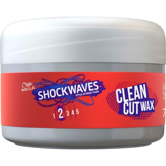 Wella Styling Shockwaves Styl Clean Cut Wax 75 ml Hårvoks