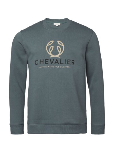 Chevalier Chevalier Logo Sweatshirt Men Stormy Blue 3XL 3XL