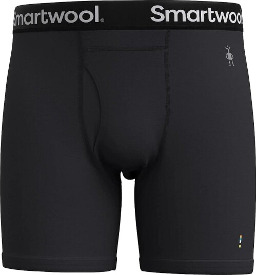 Smartwool Men"s Merino Boxer Brief Boxed BLACK XXL