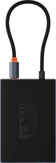 Baseus PioneerJoy 8-i-1 USB-C Hub med HDMI 4K, DP 8K, VGA og USB-A 3.0