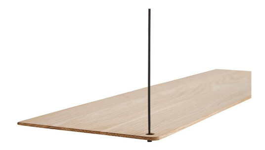 Woud - Stedge Add-on Shelf L60 Matt White Oak Woud - Stedge Add-on Shelf L60 Matt White Oak