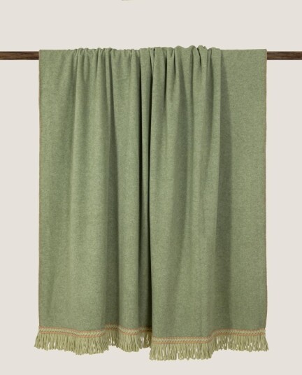Frati Home Bambuspledd muschio 160x200