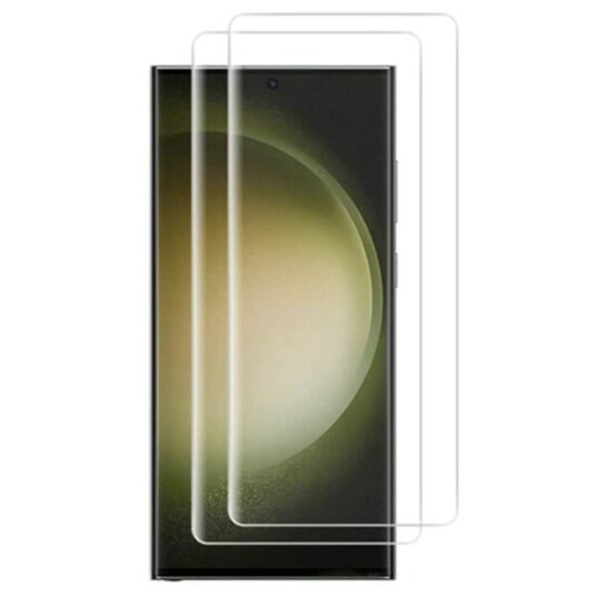 2-pack Galaxy S23 Ultra Screen Protector Display Film Omfattende