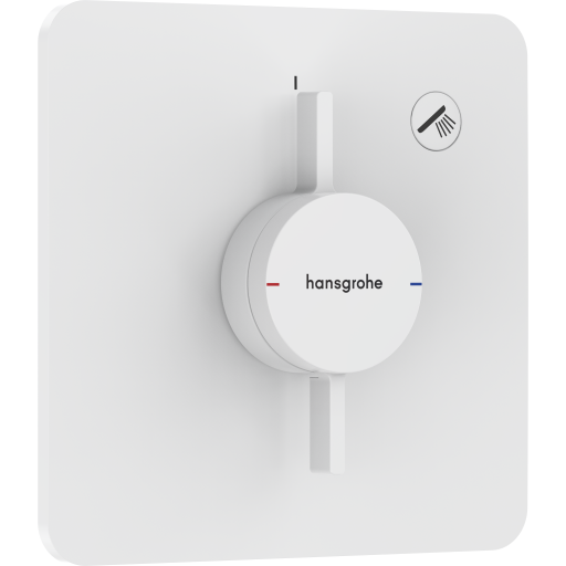 Hansgrohe DuoTurn Q dusjbatteri, hvit