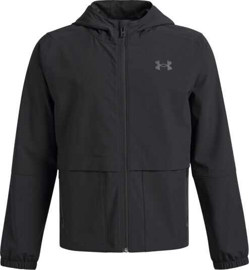 Under Armour Jakke Ustoppelig vevd Black Under Armour 18 20 år Overgangsjakke Svart